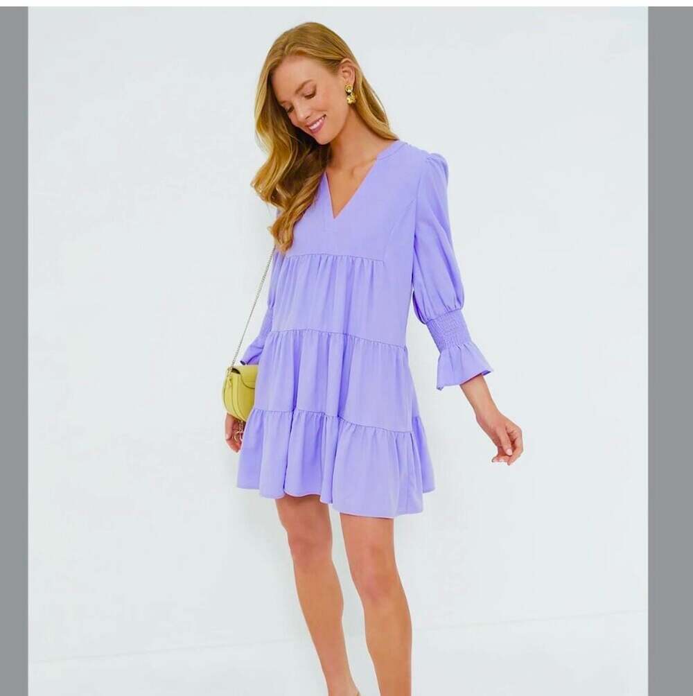 Tuckernuck Pomander Place Purple Kenzo Dress M Lilac